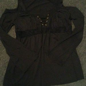 Cold shoulder blouse
